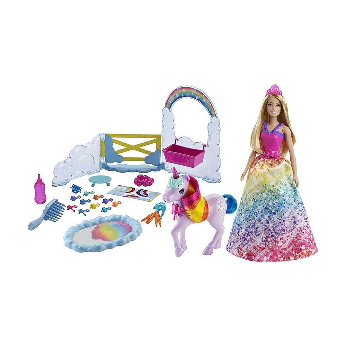 0-11-GTG01 Dreamtopia Doll and Unicorn - Image 1