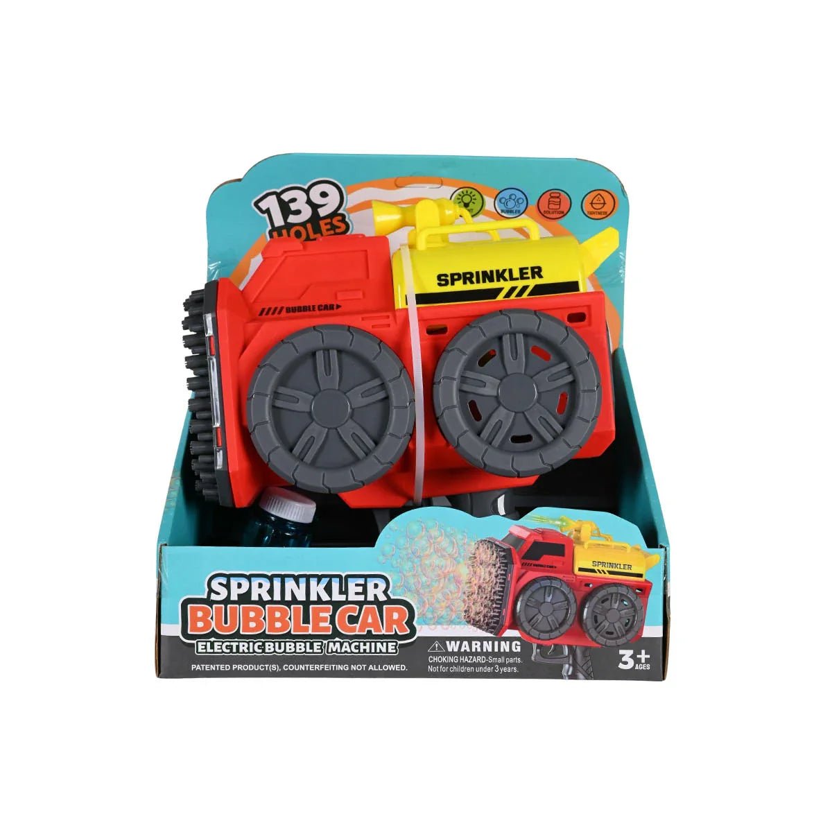 0-14-KB1370RD_09a7f511-9da6-4f8d-9aa4-ca93206b43cb Hydro-Blast 139-Hole Electric Sprinkler Bubble Car - Image 1